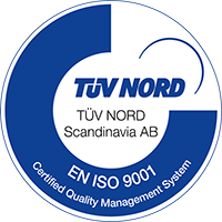 We are ISO 9001 certified